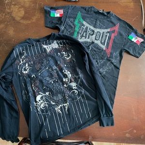 (SOLD) tapout shirt bundle